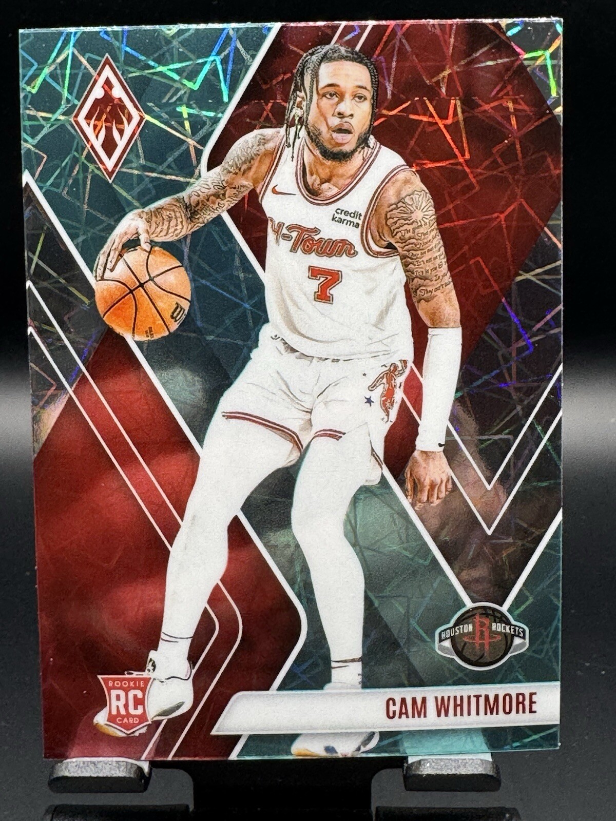 2023-24 Panini Phoenix #294 Cam Whitmore Phoenix Teal Lazer