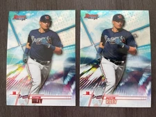 2018 Bowman's Best Austin Riley Top Prospect #TP-5 Atlanta Braves (x2)