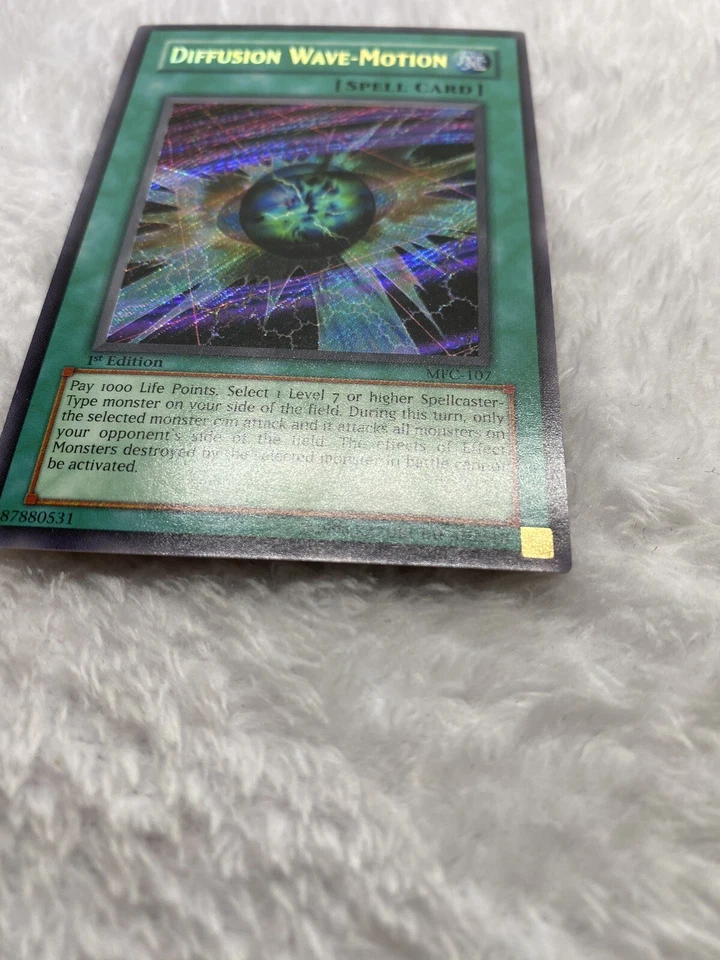 Yugioh Diffusion Wave Motion MFC-107 Secret Rare 1st Edition MP - Image 2 of 4