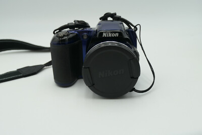 Nikon COOLPIX L810 16.1MP Digitalkamera Blau Gebrauchsspuren