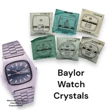 Baylor Watch Crystal x 1 G-S VTG NOS ZALES Private Label