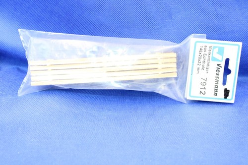 Viessmann 7912 escala H0 maderas cuadradas de madera auténtica 148 x 28 x 22 mm/nuevo/embalaje original | Zustand: Neu