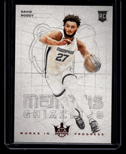 David Roddy Rookie /149 Ruby Works In Progress Court Kings 2022-23 Grizzlies RC