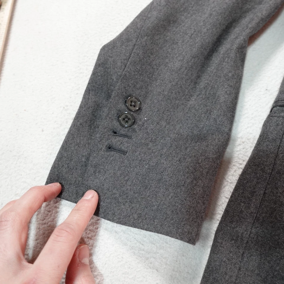 Chaqueta Ralph Lauren Etiqueta Púrpura Para Hombres 44 Lana Un Pecho Abrigo Deportivo Negocios Foto 3 de 4