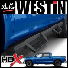 Westin Hdx Drop Nerf Step Bars Fit 2007-2021 Toyota Tundra Crewmax Cab Black Westin Hdx Drop Nerf Step Bars Fit 2007-2021 Toyota Tundra Crewmax Cab Black