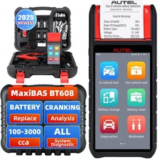 Autel MaxiBAS BT608 Battery Tester Full Systems Diagnostic Scanner, Update BT508