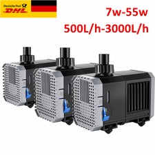 1500-3000l/h Teichpumpe Super ECO Bachlaufpumpe Aquarium Filterpumpe Wasserpumpe