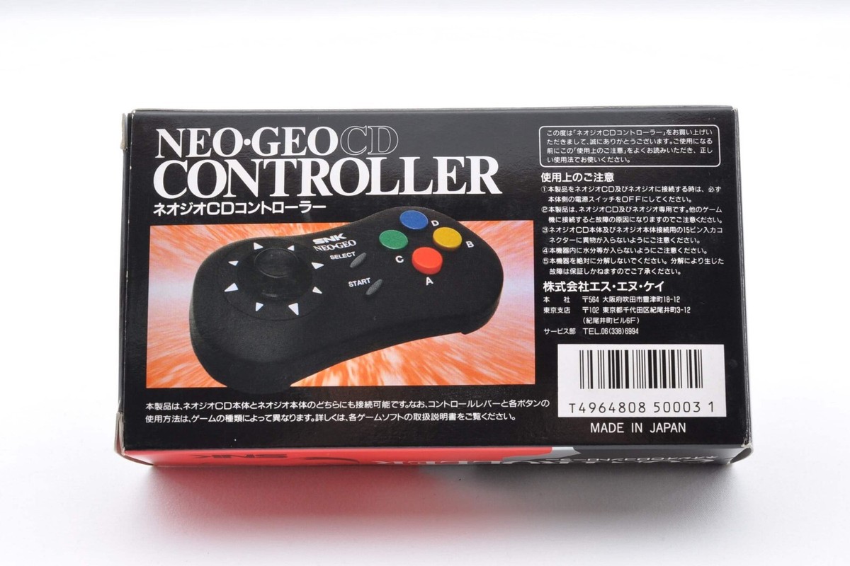 Controller PAD Neo Geo with BOX Moderately Used NeoGeo SNK | eBay