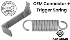 Genuine Factory GL0CK OEM Connector SP00343 and OEM Trigger Spring SP00350