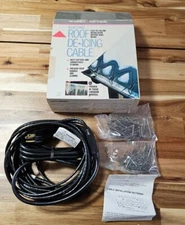 ROOF AND GUTTER DEICING KIT EASY HEAT  HEATING CABLES FOR ICE DAMS, NEW OPEN BOX