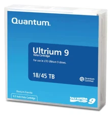 Quantum LTO-9 Tape Cartridge #MR-L9MQN-01 Ultrium 45TB - NEW