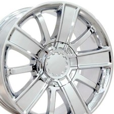 Oew Fits 20 Wheel Silverado Sierra Cv77 Chrome 5653 20x9
