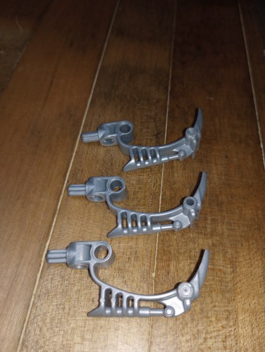 Three Bionicle Barraki Mandible Claw Genuine Lego 57554 retired piece, WYSIWYG - Picture 8 of 12