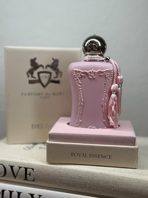 Parfums de Marly Delina Royal Essence Perfume Bottle w/ Box Pink Tassel