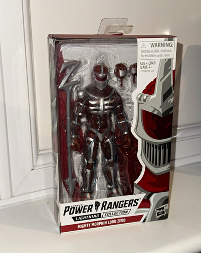 Hasbro Lightning Collection Lord Zedd Mighty Morphin Figure Boxed w/ Staff
