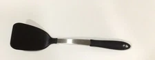 Black Nylon Solid 13.5” Spatula Turner Flipper Unbranded Made In USA Free Ship