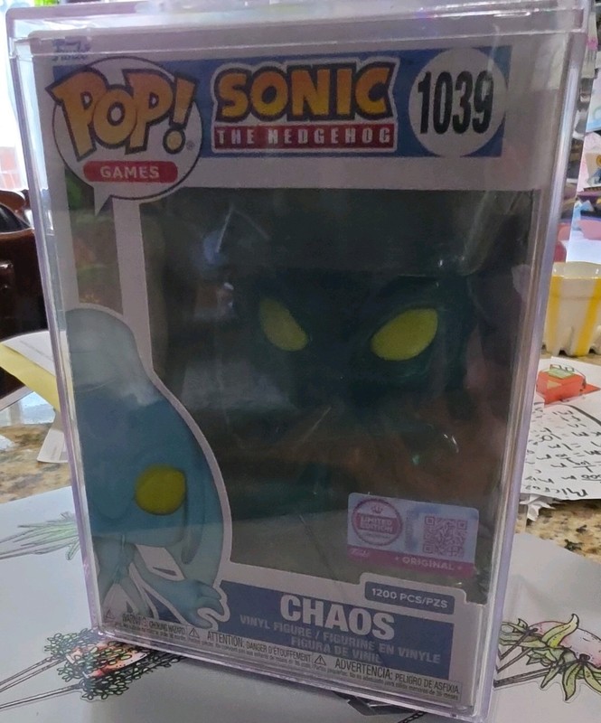 Funko Pop! Chaos #1039 LE Sonic the Hedgehog Figure, 1200 PC