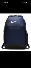 Nike Brasilia Training Backpack Bookbag Medium Midnight Navy BA5954-410