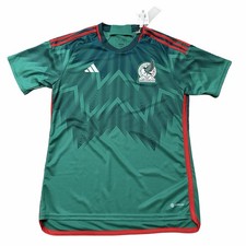 Adidas Mexico 2022 Home Jersey Men’s Medium Slim Fit FIFA World Cup Soccer NWT