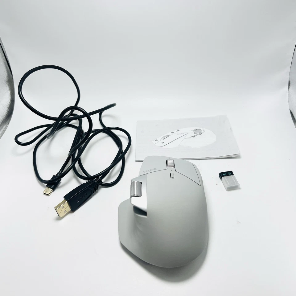 RAPOO MT760 Multi-Device Wireless Mouse Bluetooth 4000 DPI for PC Laptop Mac - Image 4 of 4