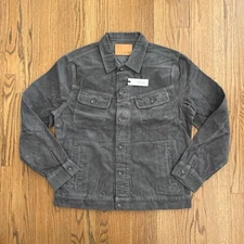 TAYLOR STITCH The Long Haul Jacket in Shale Cord Gray Mens Sz XL 44 NWT msrp$198