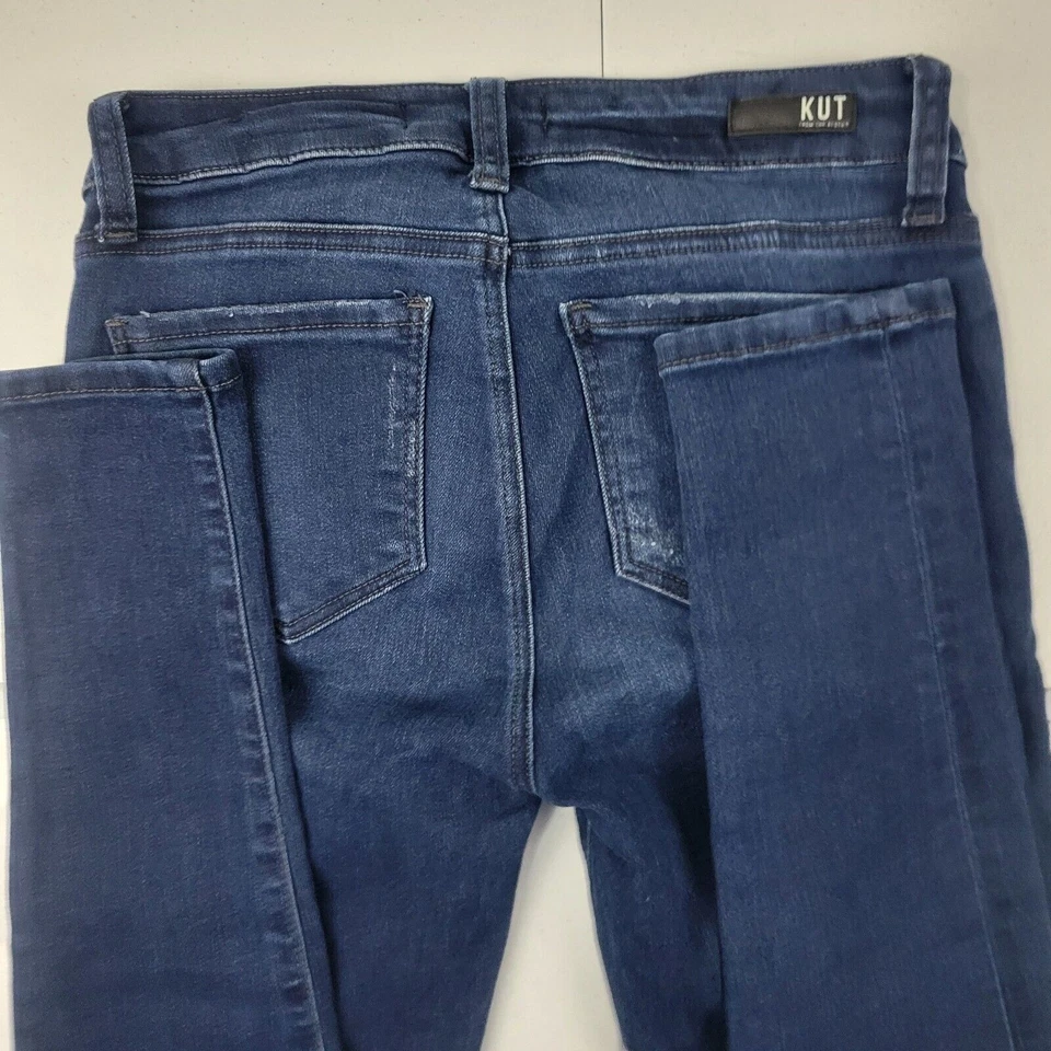 Kut From the Kloth MIA toothpick skinny jeans 2 blue 2782 denim womens 27x31 - Image 4 of 4