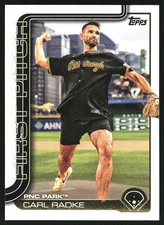 2025 Topps '24 First Pitch #FP6 Carl Radke - BB