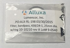 New ALLUXA 438/24/1 25mm BANDPASS Optical FILTER 438-24-1 OD6 BP
