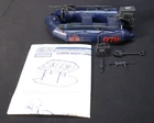 GI Joe Cobra Night Landing Raft Boat Vintage Action Figure Complete CIB