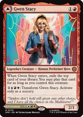 Gwen Stacy [Marvel's Spider-Man] Foil Near Mint
