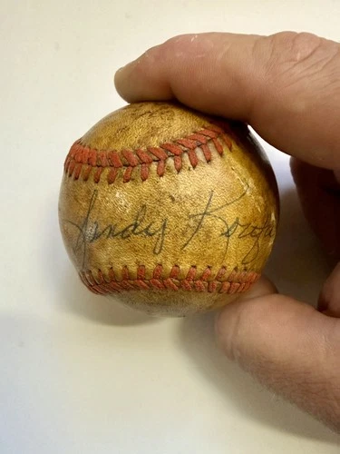 New ListingSandy Koufax Autographed Baseball