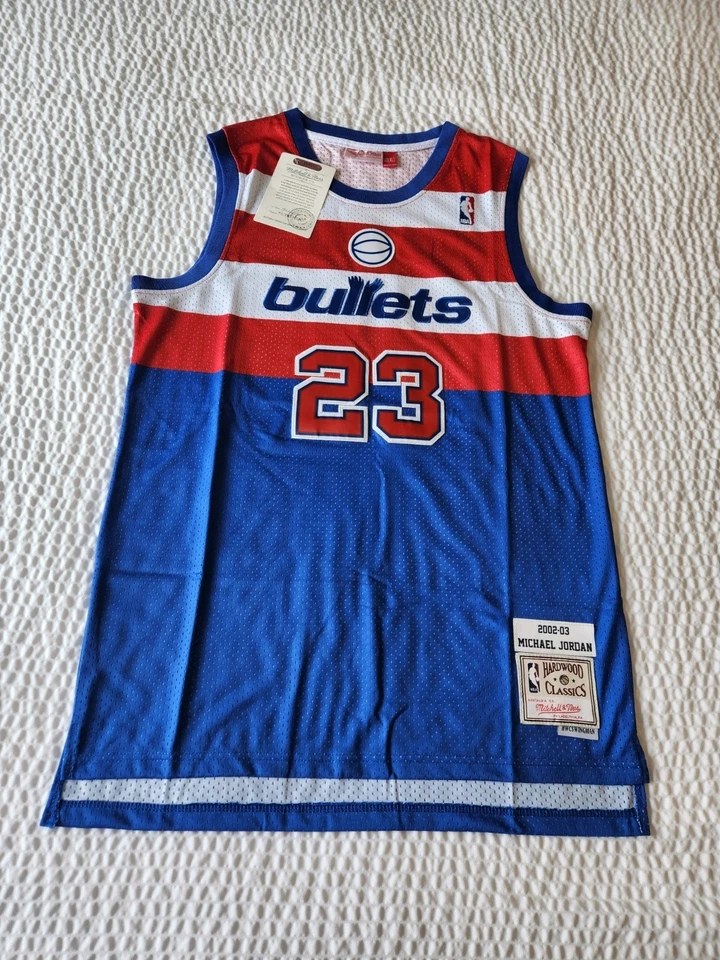 Mitchell & Ness 🔥 Michael Jordan 🔥 #23 Bullets 2002-03 Retro Jersey Men's XL - Image 3 of 4