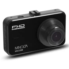 Minolta 1080p Car Camcorder with LCD Monitor Dash Cam MNCD330 Motion Detection