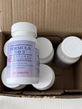 6 - Dee Cee Labs Formula 303 Max Strength All-Natural 250 Tablets EACH Exp 10/26