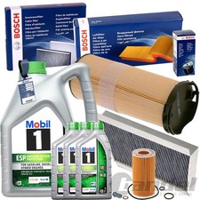 BOSCH FILTERSET+MOBIL 5W30 &Ouml;L passend f&uuml;r MERCEDES W/S/CL 203 CLK C209/ CDI