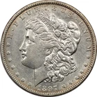 1897-O Morgan Silver Dollar $1, About Uncirculated AU+, Cleaned