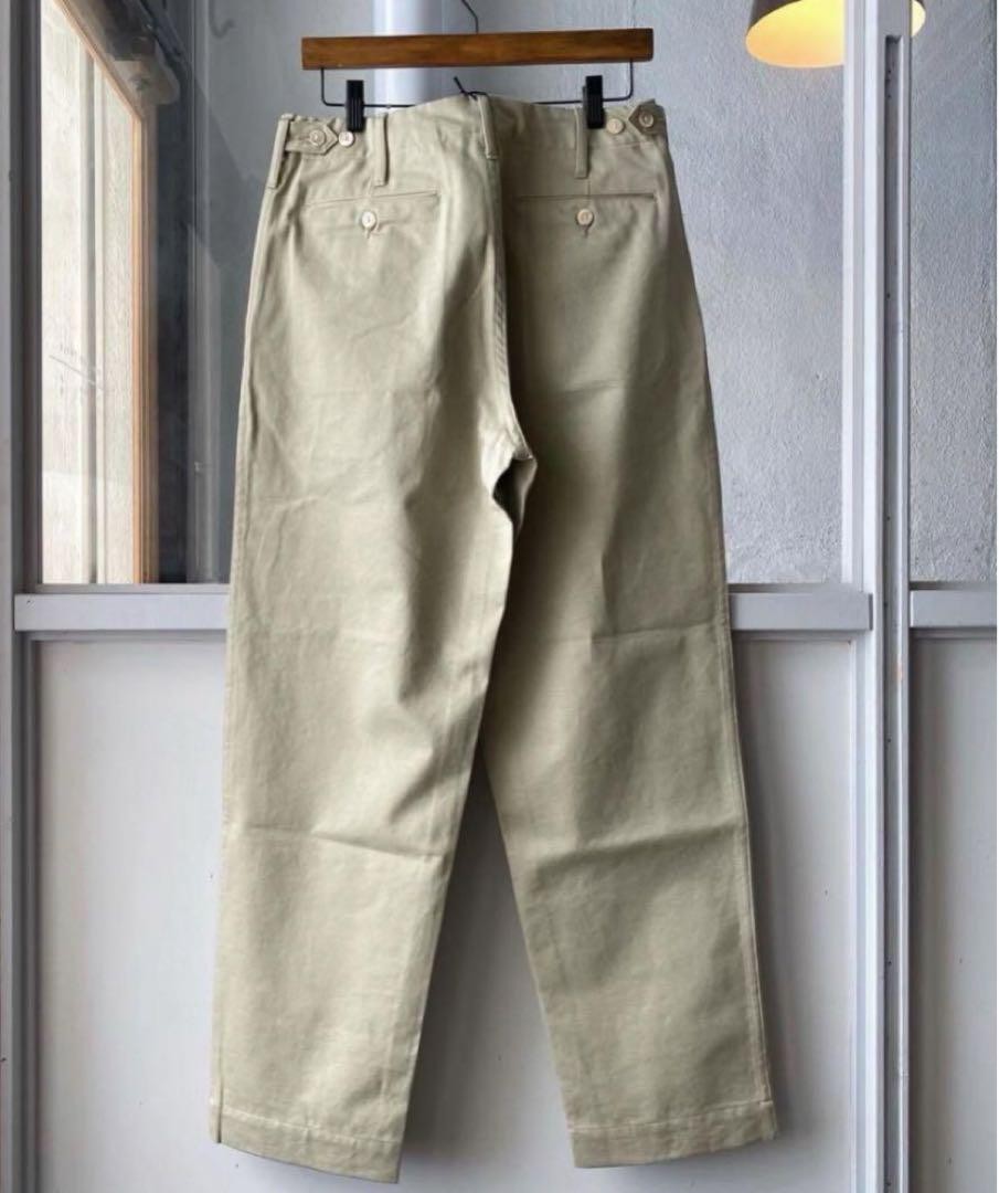 パンツ AURALEE WASHED FINX CHINO PANTS 4 Auralee Light Chino Pants 4 men's washed finx cotton pre