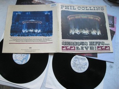 LP 2 LP's Phil Collins   Serious Hits...Live! 1990 + OIS (1)