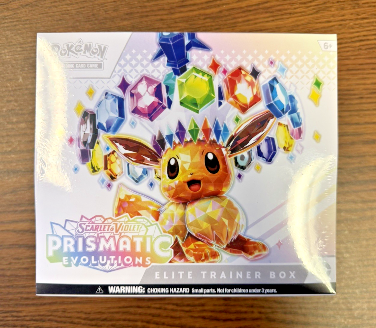Prismatic Evolutions ETB Elite Trainer Box Pokemon TCG Sealed In