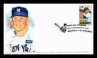 US COVER MICKEY MANTLE NEW YORK YANKEES BASEBALL SLUGGERS FIRST DAY ISSUE