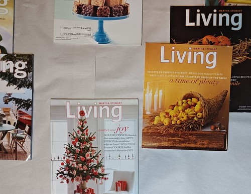 Jan 02 Feb 2004-Dec2004 MARTHA STEWART LIVING Magazine Recipes Lot of 8 - Picture 4 of 14