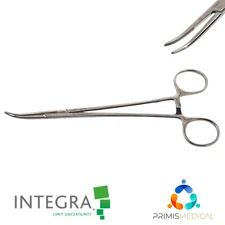 Integra Jarit 450311 Schnidt Tonsil Forceps Closed Ring Curved Surgical Tool