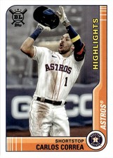 2021 Topps Big League Carlos Correa HL Houston Astros #295 13145