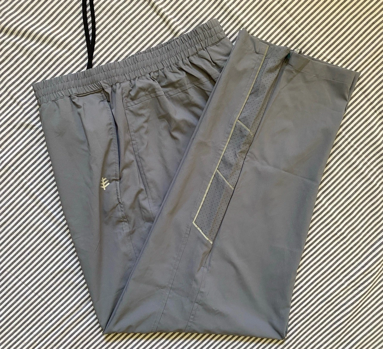 Coolibar Men Outpace Sport Pants M Sun UPF 50 Gray Lightweight Golf Travel 34x31
Opens in a new wind