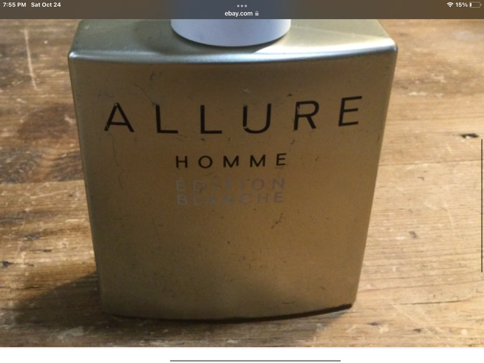 Chanel Allure Homme Edition Blanche 100ml / 3.4 oz Eau de Parfum image 8