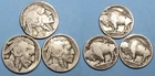 FLASH ONE CENT SALE!!! 1923 25 37 BUFFALO NICKELS LOT 3 COINS #112-15