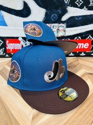 New Era Hat Dreams Wilder Montreal Expos Copper Metallic 7 3/8 Sold Out Rare