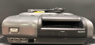SONY Color Video Printer CVP-M65 　ジャンク品 Sony Color Video Printer CVP-M1 RCA S -Video Portable Photo Print
