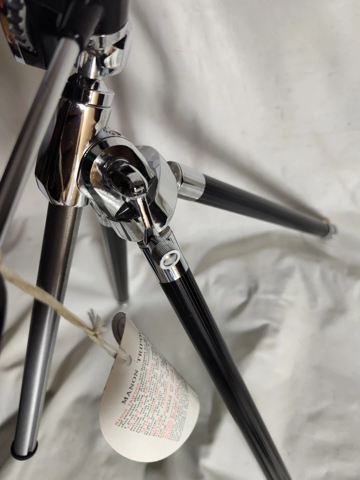 Vintage Telescoping Manon Model 400 Tripod Pre-Owned - Image 3 of 4