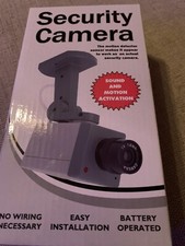 Dummy Security Camera Fake  Home Surveillance